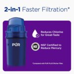 PUR Water Pitcher & Dispenser Replacement Filter 4-Pack, Genuine PUR Water Filte... - Image 4