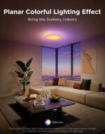 Govee Smart Ceiling Light 4300LM 15 Inch, RGBIC LED Ceiling Light Fixture Works ... - Image 3