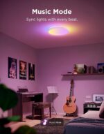 Govee Smart Ceiling Light 4300LM 15 Inch, RGBIC LED Ceiling Light Fixture Works ... - Image 6