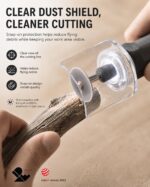 HOTO 35-in-1 Cordless Rotary Tool Kit, Strong Motor, 25000RPM 5 Variable Speed P... - Image 5