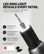HOTO 35-in-1 Cordless Rotary Tool Kit, Strong Motor, 25000RPM 5 Variable Speed P... - Image 9
