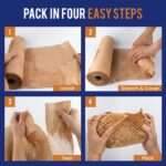Honeycomb Packing Paper 12" x 150ft with Rope & 20 Fragile Stickers|Shipping & M... - Image 5