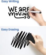 VUSIGN Magnetic White Board Kit for Wall 24" x 18", 1 Dry Eraser & 2 Multicolor ... - Image 4