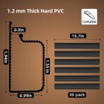 YECAYE 6 Pack Cable Management, Cord Organizer, Cable Organizer, Adhesive Mount ... - Image 4
