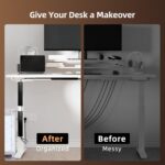 YECAYE 6 Pack Cable Management, Cord Organizer, Cable Organizer, Adhesive Mount ... - Image 7