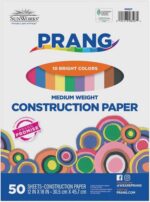 Prang (Formerly SunWorks) Construction Paper, 10 Assorted Colors, 12" x 18", 50 ... - Image 4