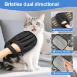 Pet Hair Removal Glove for Cats & Dogs, Upgraded Five-Finger Electrostatic Pet H... - Image 4