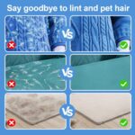 Pet Hair Removal Glove for Cats & Dogs, Upgraded Five-Finger Electrostatic Pet H... - Image 5