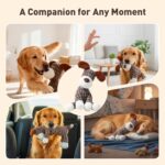 2026 New Dog Toys, Indestructible Plush Dog Toy for Aggressive Chewers, Interact... - Image 8