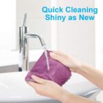 OstWony Reusable Cleaning Cloths 11PCS,Kitchen Towel Dish Rags,10x6ines | Reusab... - Image 7
