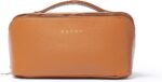 EACHY Travel Makeup Bag, Large Capacity Cosmetic Bag for Women, Waterproof PU Le... - Image 12