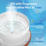 ASAKUKI Essential Oil Diffuser for Home, 500ML Aromatherapy Diffuser Humidifier ... - Image 4