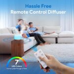 ASAKUKI Essential Oil Diffuser for Home, 500ML Aromatherapy Diffuser Humidifier ... - Image 6