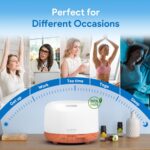ASAKUKI Essential Oil Diffuser for Home, 500ML Aromatherapy Diffuser Humidifier ... - Image 7