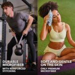 Trailoom Microfiber Workout Towels - Quick Dry, Highly Absorbing, Odor-Free, for... - Image 8