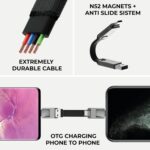 Rolling Square inCharge 6 - Keychain USB C Charger Cable, Lightning Cable and Mi... - Image 6