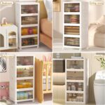YFXCVSL 4 Tier Plastic Storage Bins with Lid 23QT, Stackable Storage Containers ... - Image 4