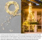 Comtelek Fake Hanging Plants with Lights Artificial Plants for Home Decor Macram... - Image 5