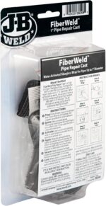 FiberWeld Pipe Repair Cast 2x48 Inch – High Strength Adhesive Fiberglass Wrap – ... - Image 7