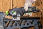 Genesis Mini Circular Saw 4.0 Amp 4-1/2" with 24T Carbide-Tipped Blade, Rip Guid... - Image 8