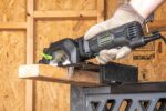 Genesis Mini Circular Saw 4.0 Amp 4-1/2" with 24T Carbide-Tipped Blade, Rip Guid... - Image 9