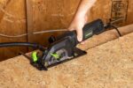 Genesis Mini Circular Saw 4.0 Amp 4-1/2" with 24T Carbide-Tipped Blade, Rip Guid... - Image 12