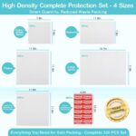 Dish Packing Supplies for Moving,320 Moving Supplies 4 Sizes (16 x 12", 12 x 12"... - Image 3