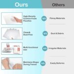 Dish Packing Supplies for Moving,320 Moving Supplies 4 Sizes (16 x 12", 12 x 12"... - Image 7