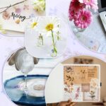 160Pcs Natural Flower Stickers for Scrapbooking,Self-Adhesive Transparent Flower... - Image 8