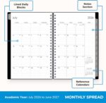 Blue Sky 2026-2027 Weekly and Monthly Academic Year Planner Calendar, July 2026 ... - Image 5