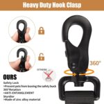 Tactical Dog Collar Leash Set, Adjustable Military Training Nylon Collar Dog Tra... - Image 4