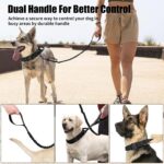Tactical Dog Collar Leash Set, Adjustable Military Training Nylon Collar Dog Tra... - Image 5
