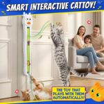 Interactive Cat Toys for Indoor Cats - Automatic Cat Toys with Motorized String ... - Image 3