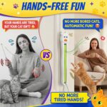 Interactive Cat Toys for Indoor Cats - Automatic Cat Toys with Motorized String ... - Image 5
