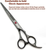 7.0in Titanium Professional dog Grooming Scissors set,Straight & Thinning & Curv... - Image 4