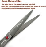 7.0in Titanium Professional dog Grooming Scissors set,Straight & Thinning & Curv... - Image 5