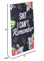 Shit I Can't Remember: Organizer, Log Book & Notebook for Passwords and Shit - Image 4