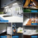 Motion Sensor Under Cabinet Lights, Magnetic Rechargeable Under Counter Closet L... - Image 9