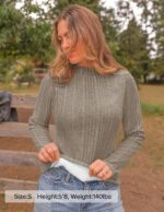 ZESICA Women's Fleece Sherpa Lined Long Sleeve Tops | Thermal Knit, Mock Neck, S... - Image 9