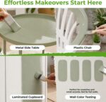 THE ONE All-In-One Paint & Primer - Sage Green Satin, 8.5 Fl Oz/250ml | 1 Coat F... - Image 3