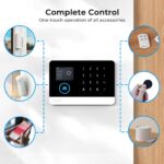 Alarm System for Home Security, WiFi Wireless Security System GSM Home Alarm 24 ... - Image 4