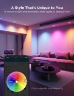 Govee Smart Retrofit Recessed Lighting 6 Inch, Wi-Fi Bluetooth Direct Connect RG... - Image 9
