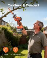 Cordless Reciprocating Saw With 8 Blades – 2×4000mAh Batteries, Brushless Motor,... - Image 5