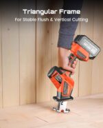 Cordless Reciprocating Saw With 8 Blades – 2×4000mAh Batteries, Brushless Motor,... - Image 7