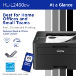 Brother HL-L2460DW Wireless Compact Monochrome Laser Printer with Duplex, Mobile... - Image 3