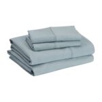 Amazon Basics Lightweight Breathable Super Soft Wrinkle-Free Easy Care Brushed M... - Image 3
