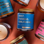 Lavender Vanilla Scented Candle Gift for Girlfriend for Birthday, Date Night, Co... - Image 6