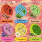 Travel Essentials - Shower Steamers Aromatherapy - Teacher Gifts for Women Men W... - Image 3