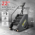 Fitvids Stair Stepper Machine, Commercial Grade Stair Climber with 15 Resistance... - Image 3