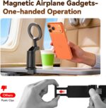 Airplane Travel Essentials Phone Holder, for Magsafe Universal 360 Degree Rotati... - Image 3